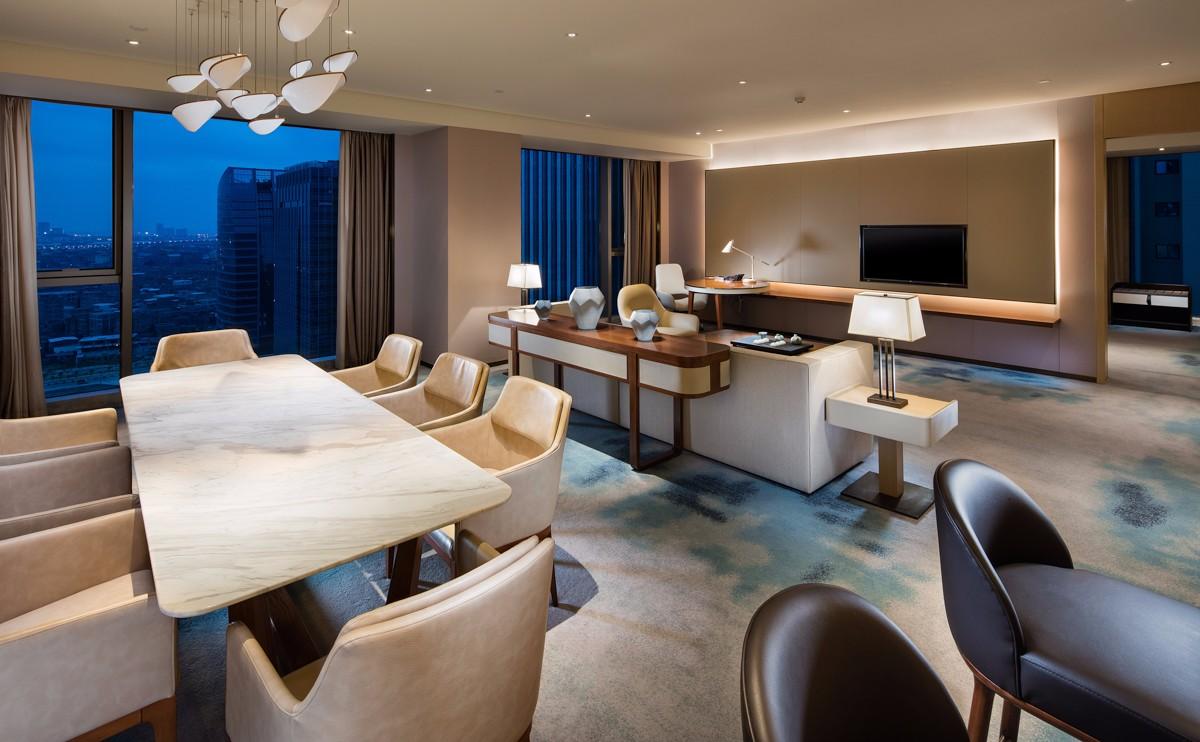 Hilton Quanzhou Riverside Exteriör bild
