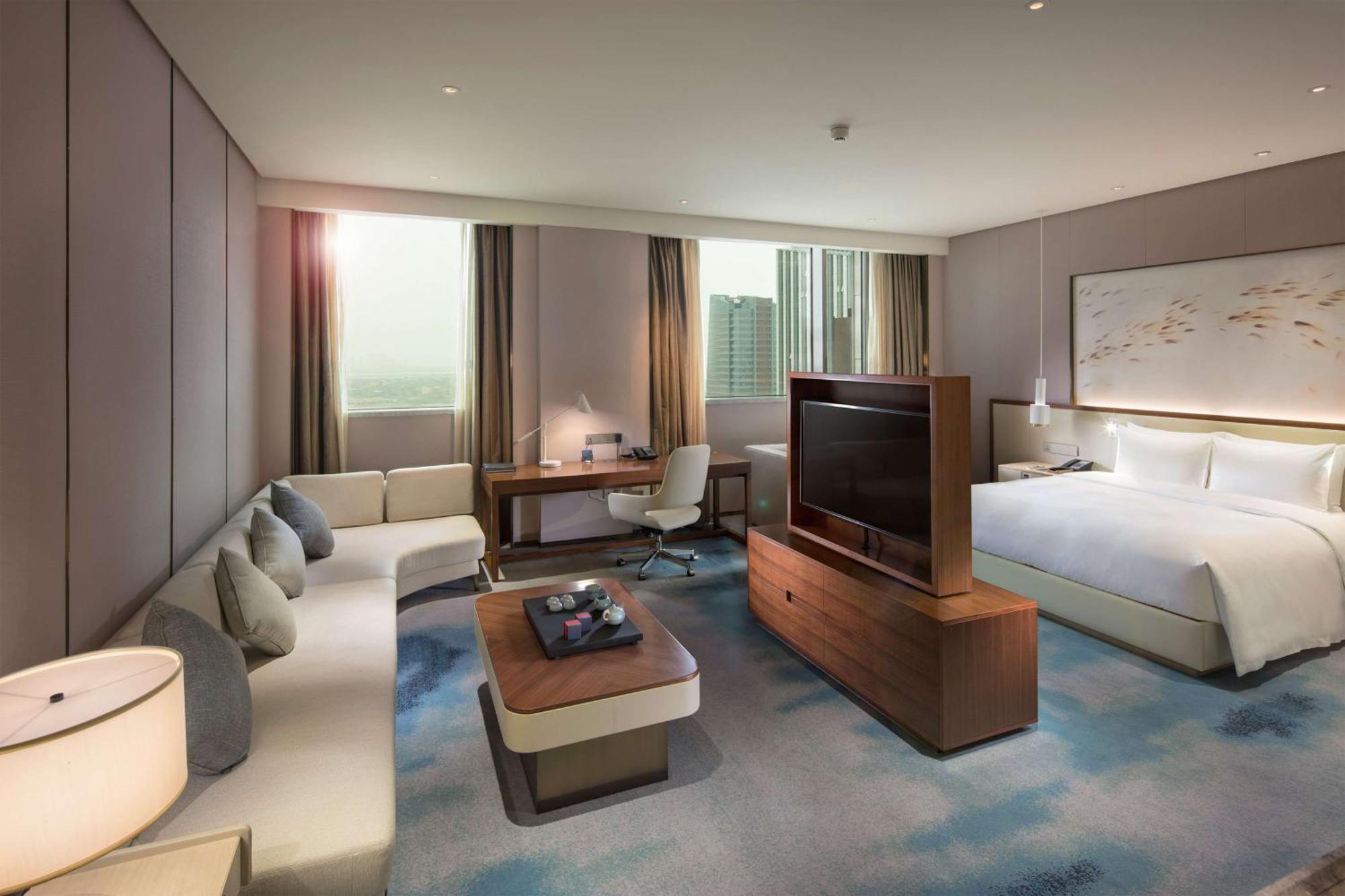 Hilton Quanzhou Riverside Exteriör bild