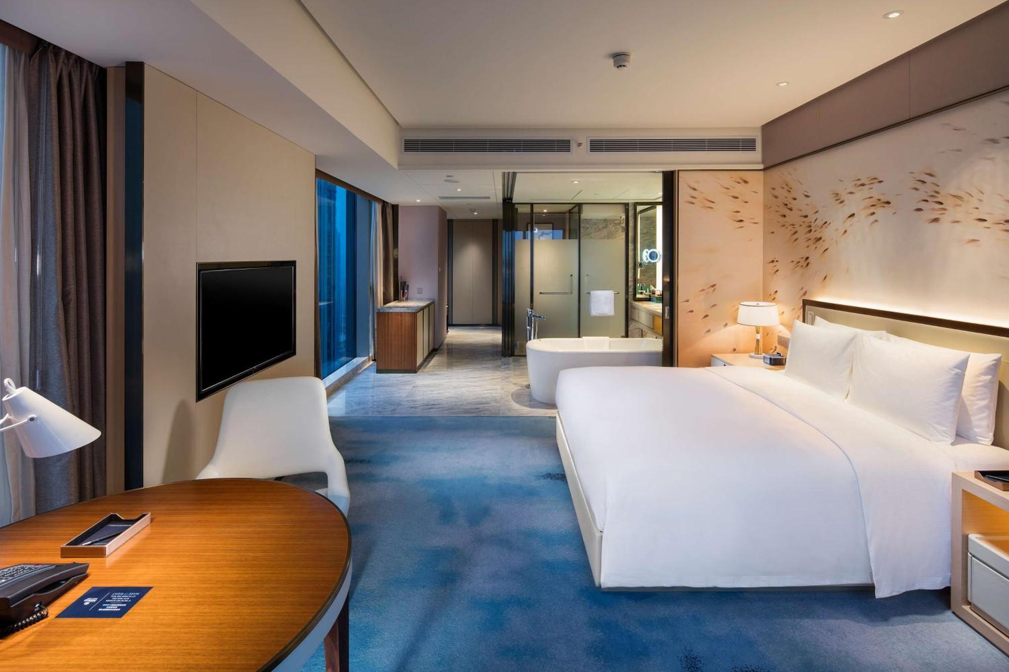 Hilton Quanzhou Riverside Exteriör bild