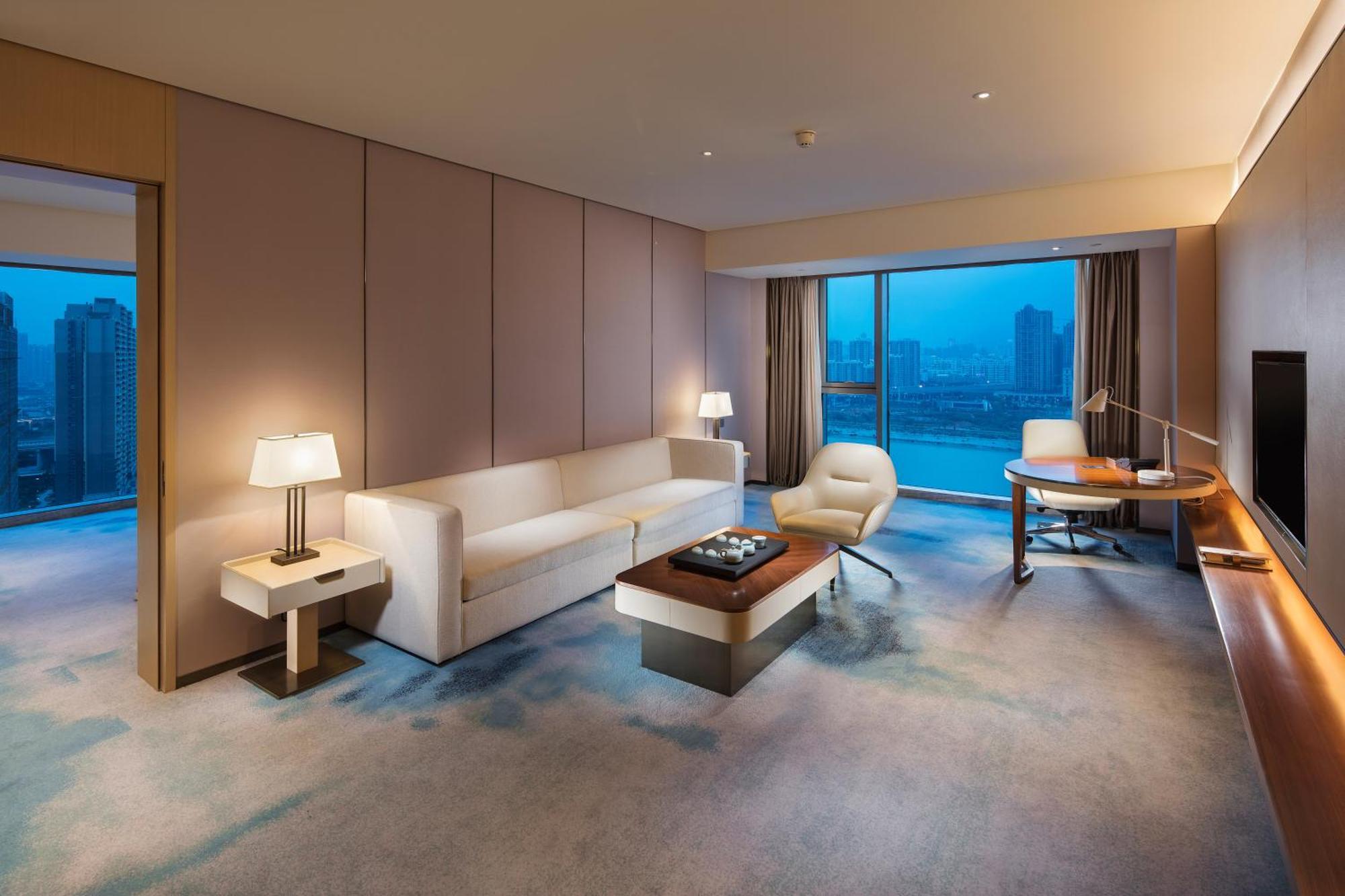 Hilton Quanzhou Riverside Exteriör bild